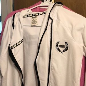 Vs pink zip up
